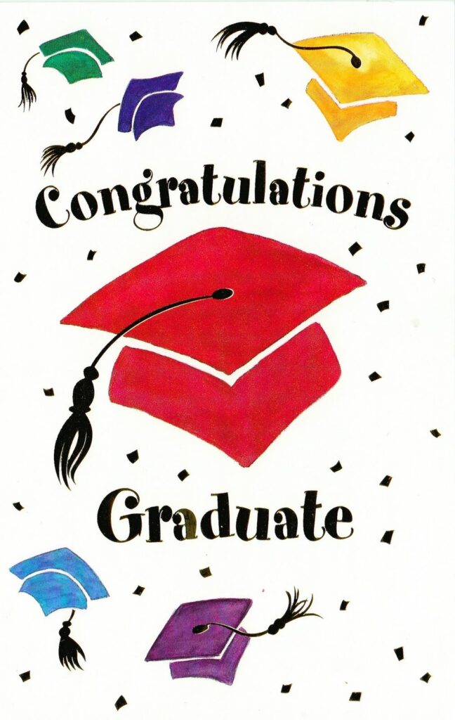 Graduation Congratulations Cards Printable