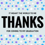 Graduation Thank You Card Printables Thank You Note Wording