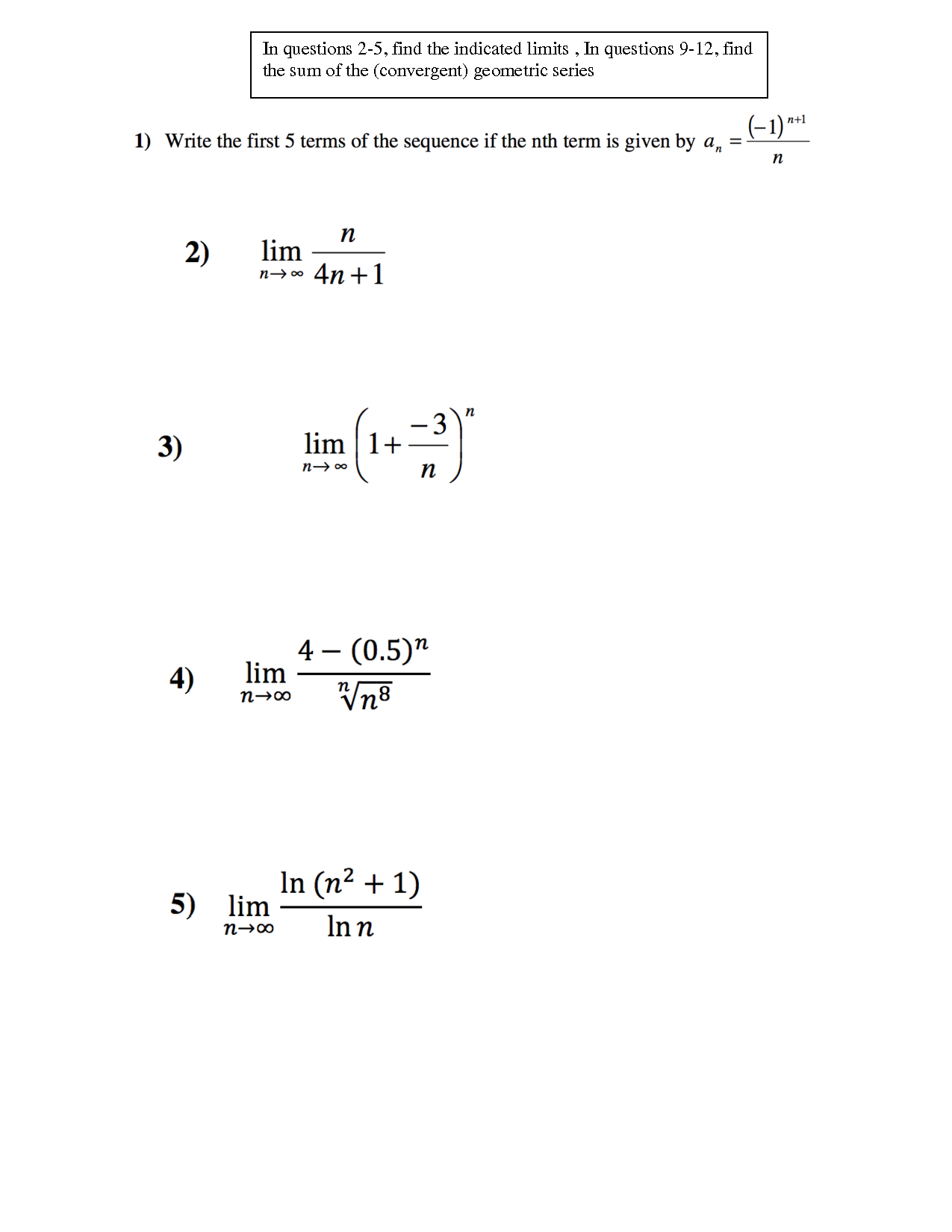 Graphical Limit Worksheet Worksheets Library