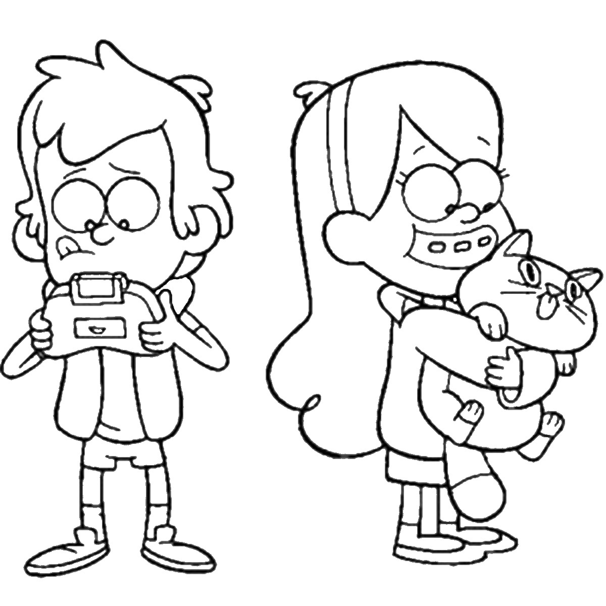 Gravity Falls Coloring Pages At GetDrawings Free Download