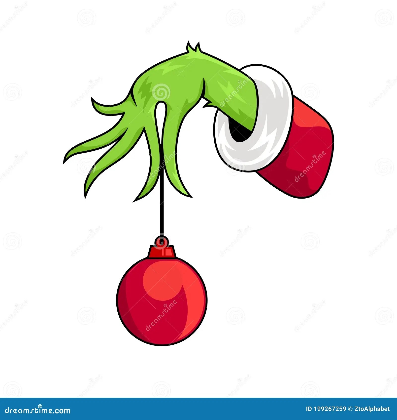 Grinch Hand Printable Printable New Year Banners