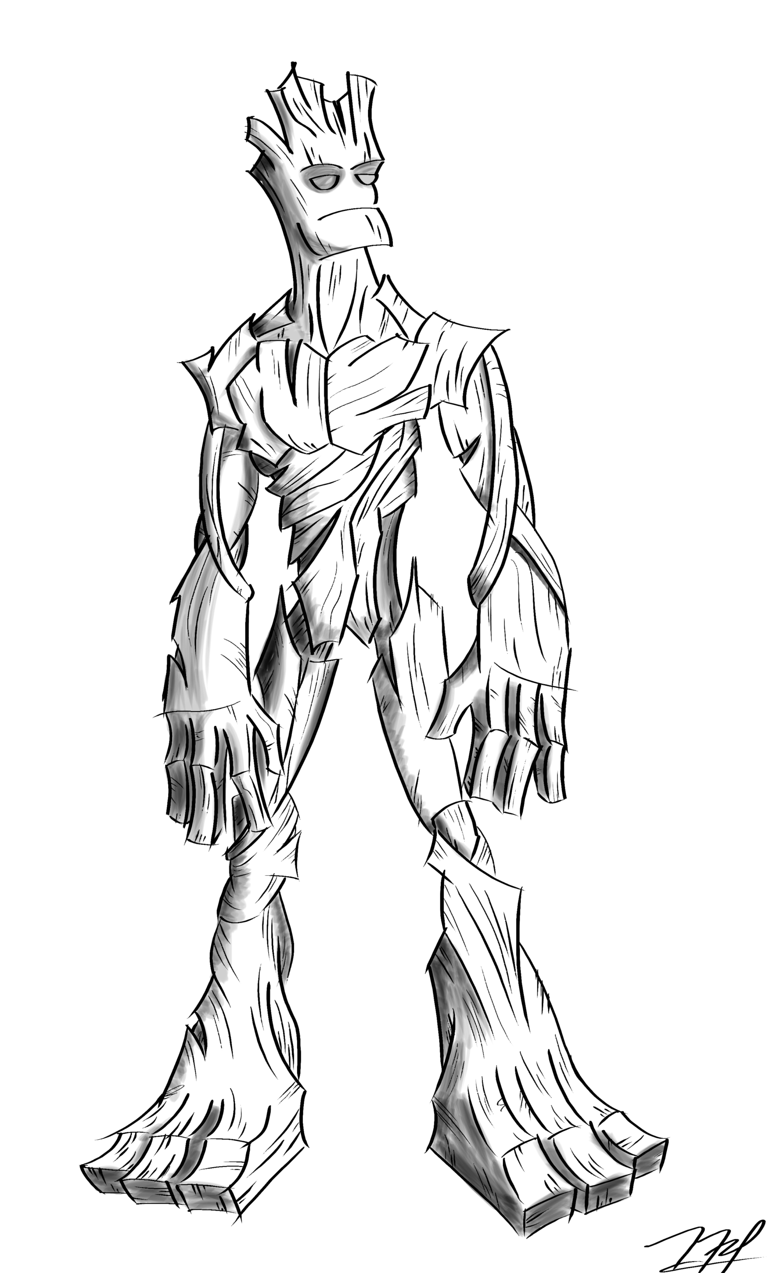 Groot Coloring Pages At GetColorings Free Printable Colorings 