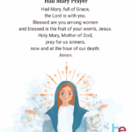 Hail Mary Prayer Printable