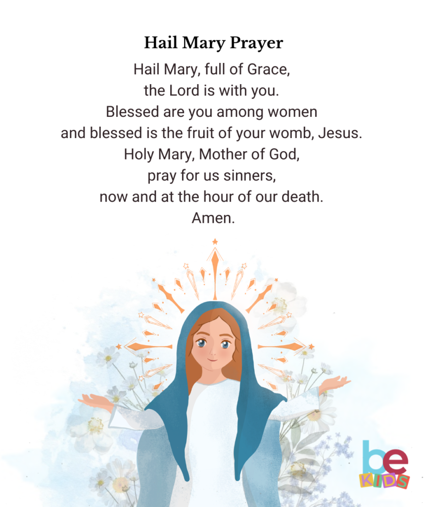 Hail Mary Prayer Printable