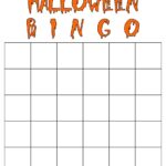 Halloween Bingo Card Template 15 Free PDF Printables Printablee
