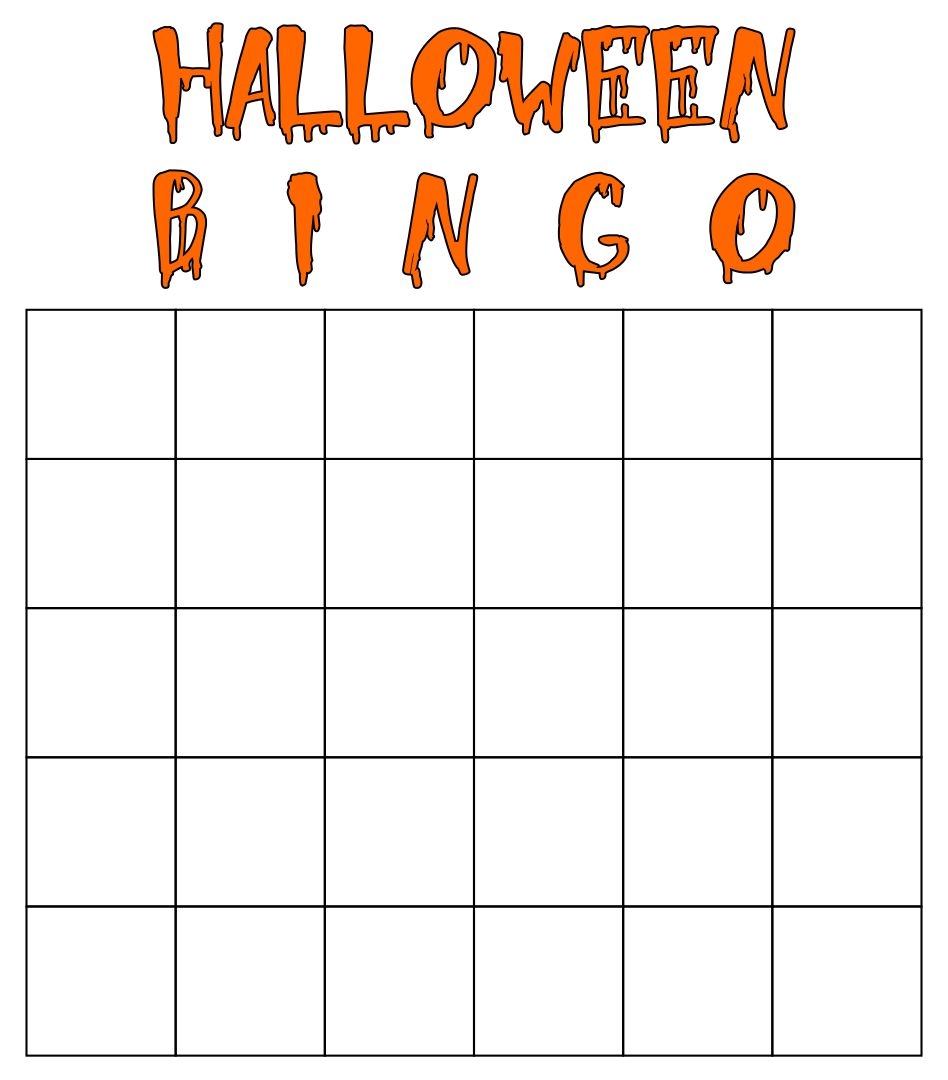 Halloween Bingo Card Template 15 Free PDF Printables Printablee