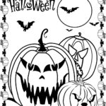 Halloween Coloring Pages Free Printable Scary Coloring Home