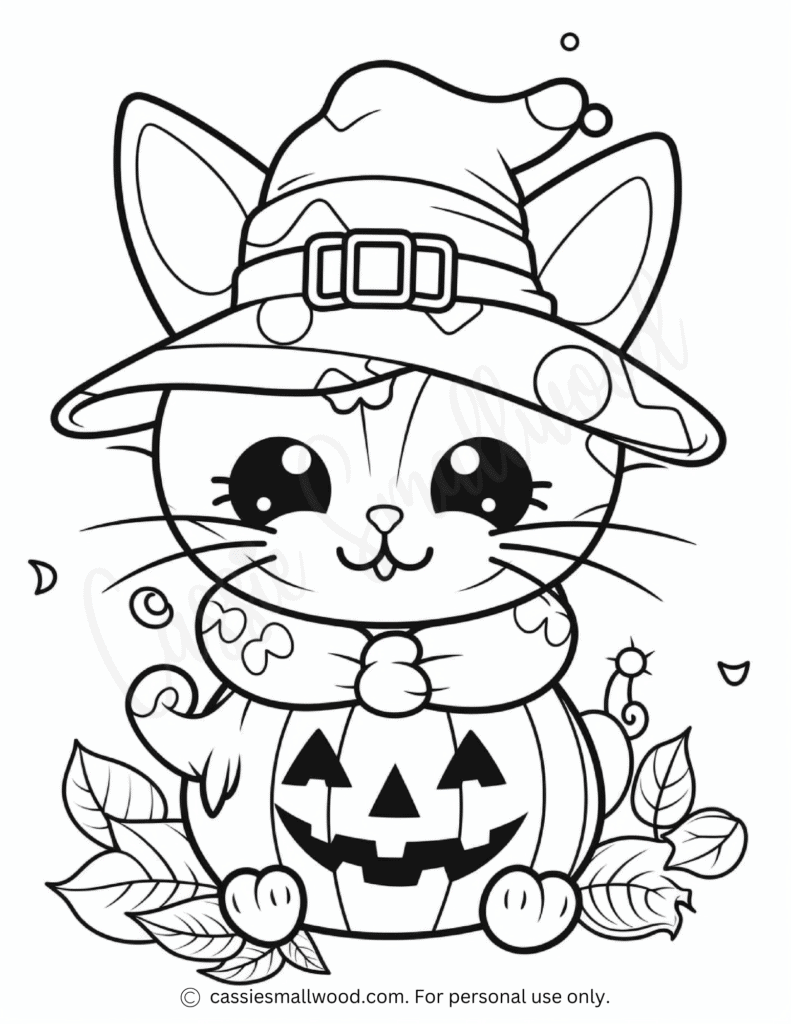 Free Halloween Printable Coloring Pages