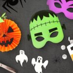 Halloween Paper Crafts Printable Pdf Free Cutouts kids Fall Crafts pumpkin