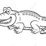 Happy Alligator Coloring Page Free Printable Coloring Pages For Kids
