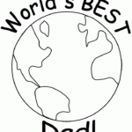 Happy Birthday Daddy Coloring Pages Coloring Home