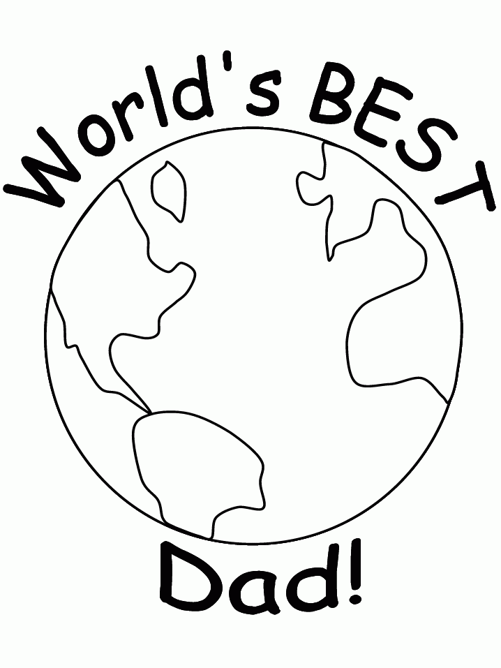 Happy Birthday Daddy Coloring Pages Coloring Home