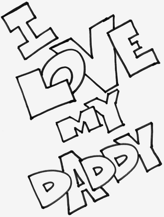 Happy Birthday Daddy Coloring Pages Coloring Home