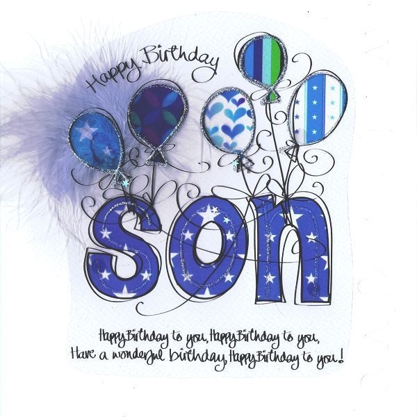 printable free birthday cards for son
