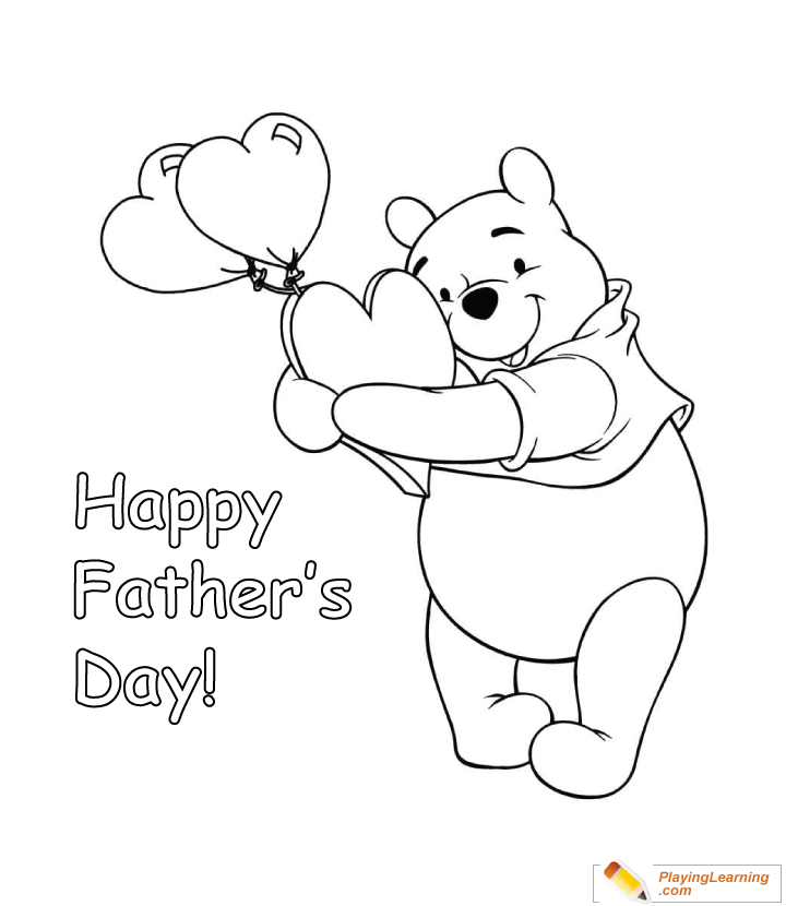 Happy Fathers Day Coloring Page 08 Free Happy Fathers Day Coloring Page