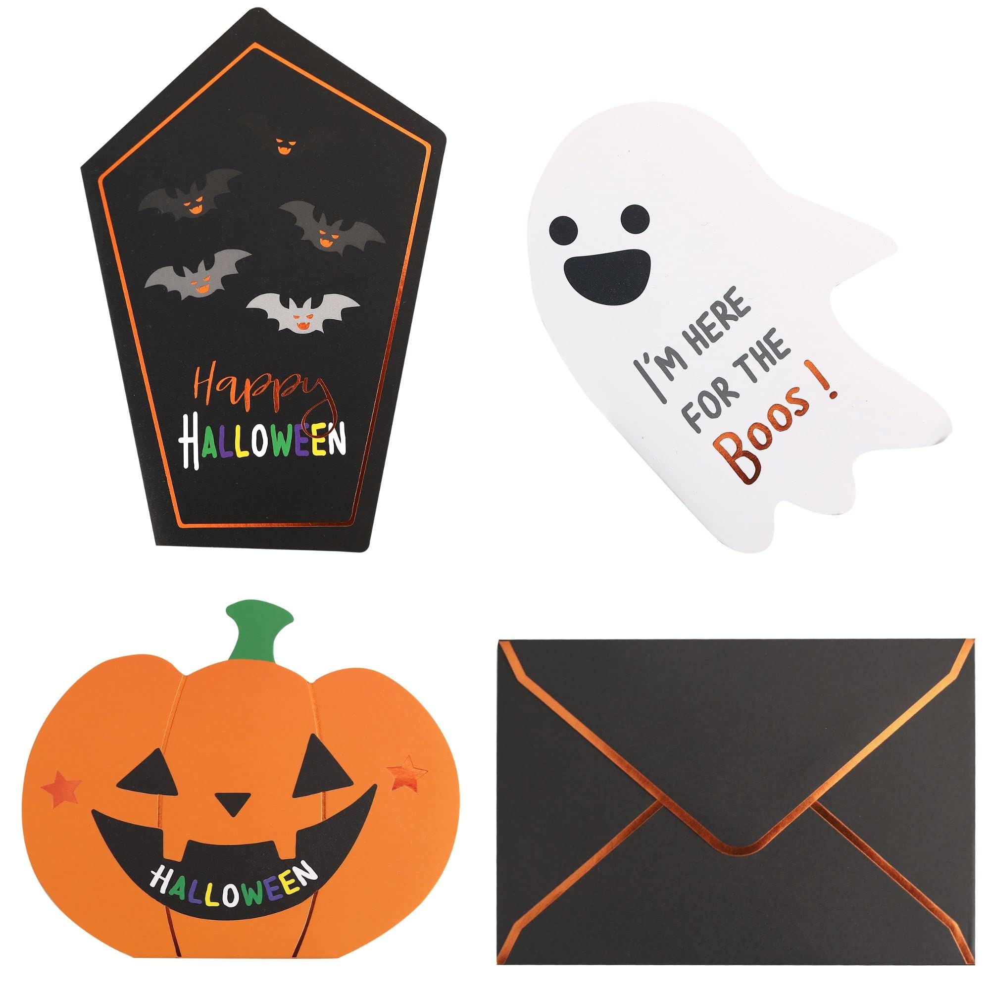 printable halloween note cards