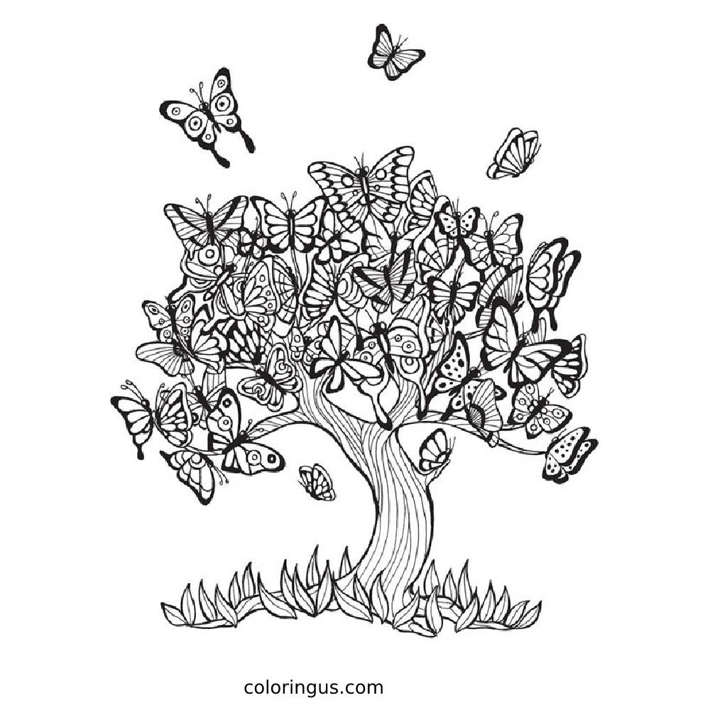 Hard Coloring Pages Free Printable PDF 