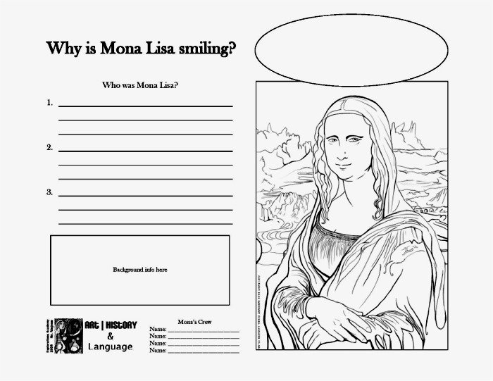 High School Art Worksheets