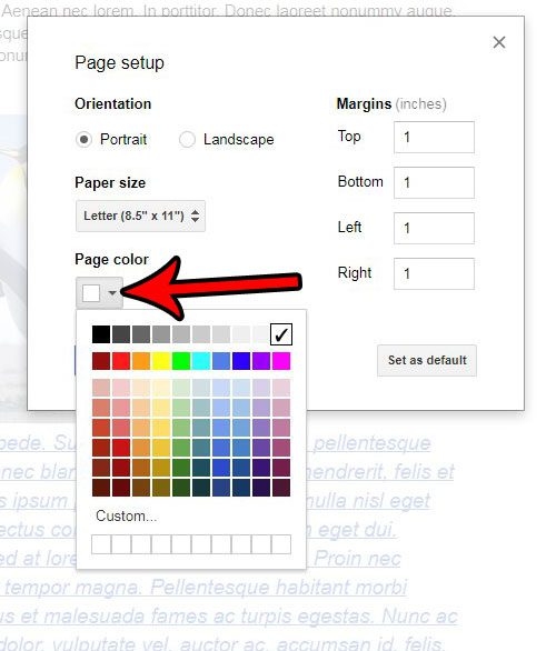 How To Change The Page Color In Google Docs Solve Your Tech