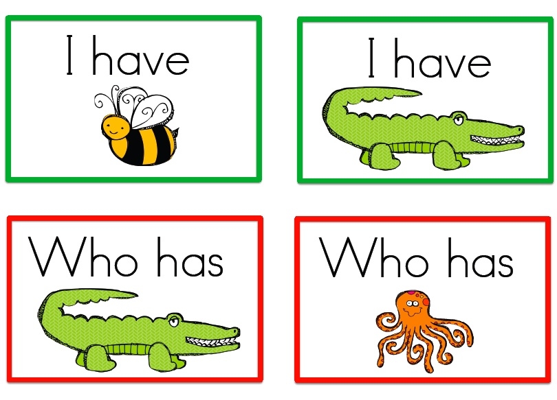 I Have Who Has Game Free Printable Printable Word Searches