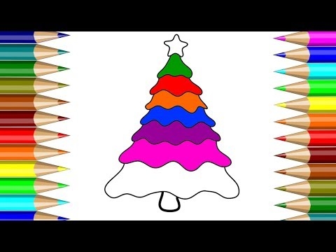 I Like Coloring Book On Tumblr Kids Drawing Chistmas Tree Coloring