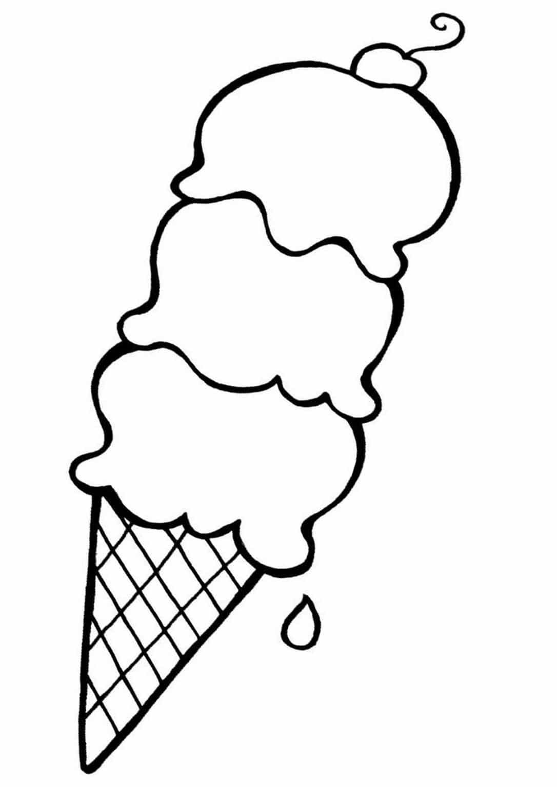 free printable coloring pages of ice cream