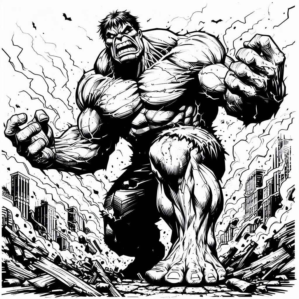 Incredible Hulk Free Printable Coloring Pages 12 Unique Pictures To 