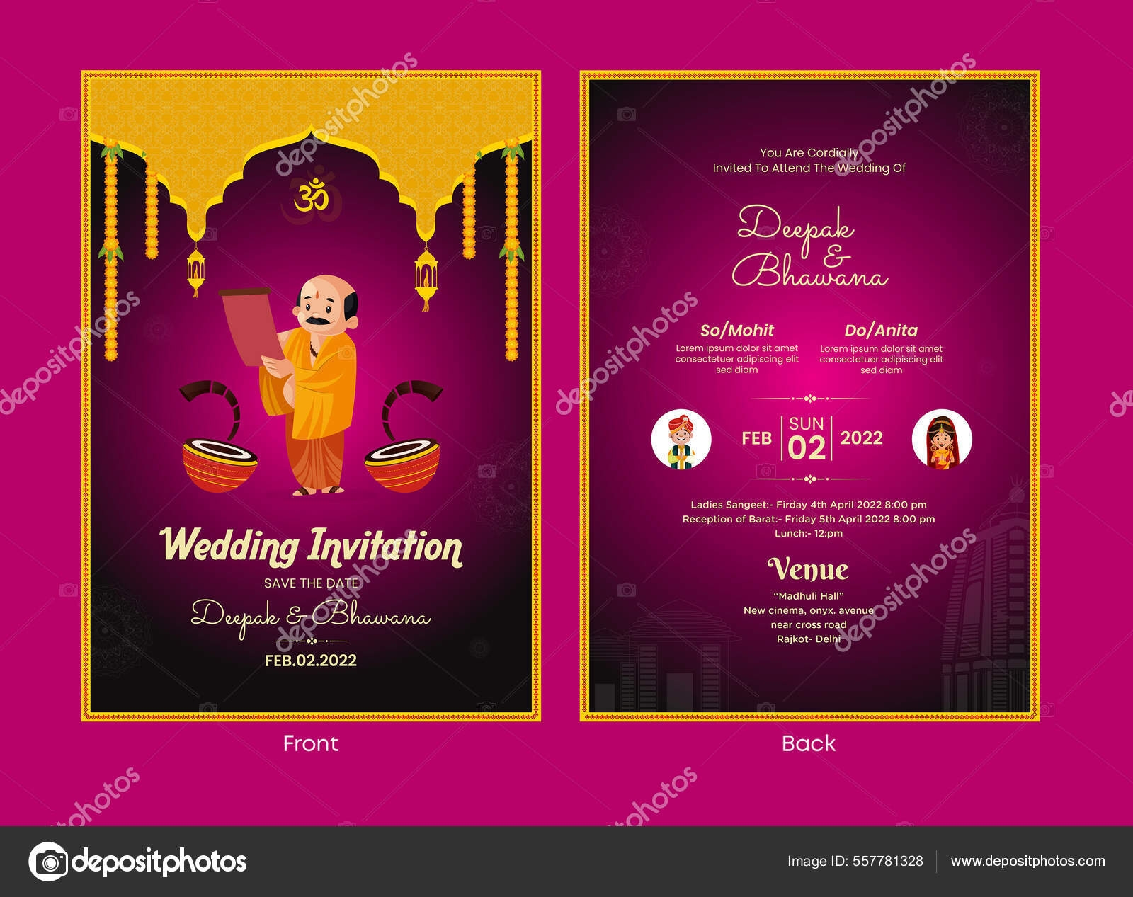 editable template for invitation