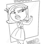 Inside Out 2 Coloring Pages Coloring Nation