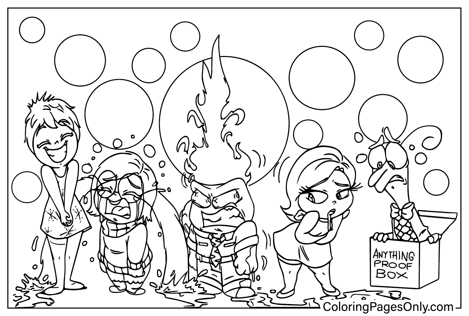 inside out free coloring pages