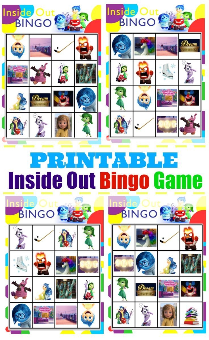 Inside Out Emotion Chart Google Search Inside Out Party Printable 