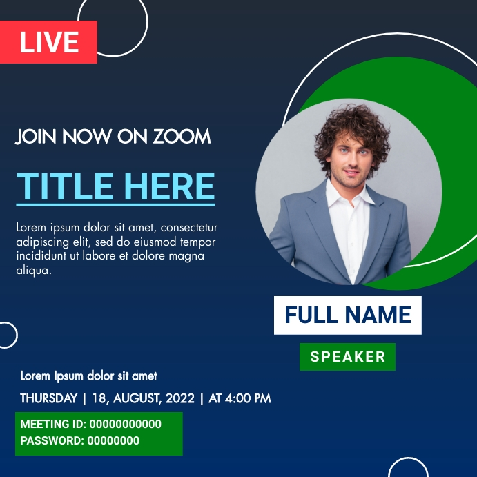 Introducing A Guest Speaker Template Content Calendar Template