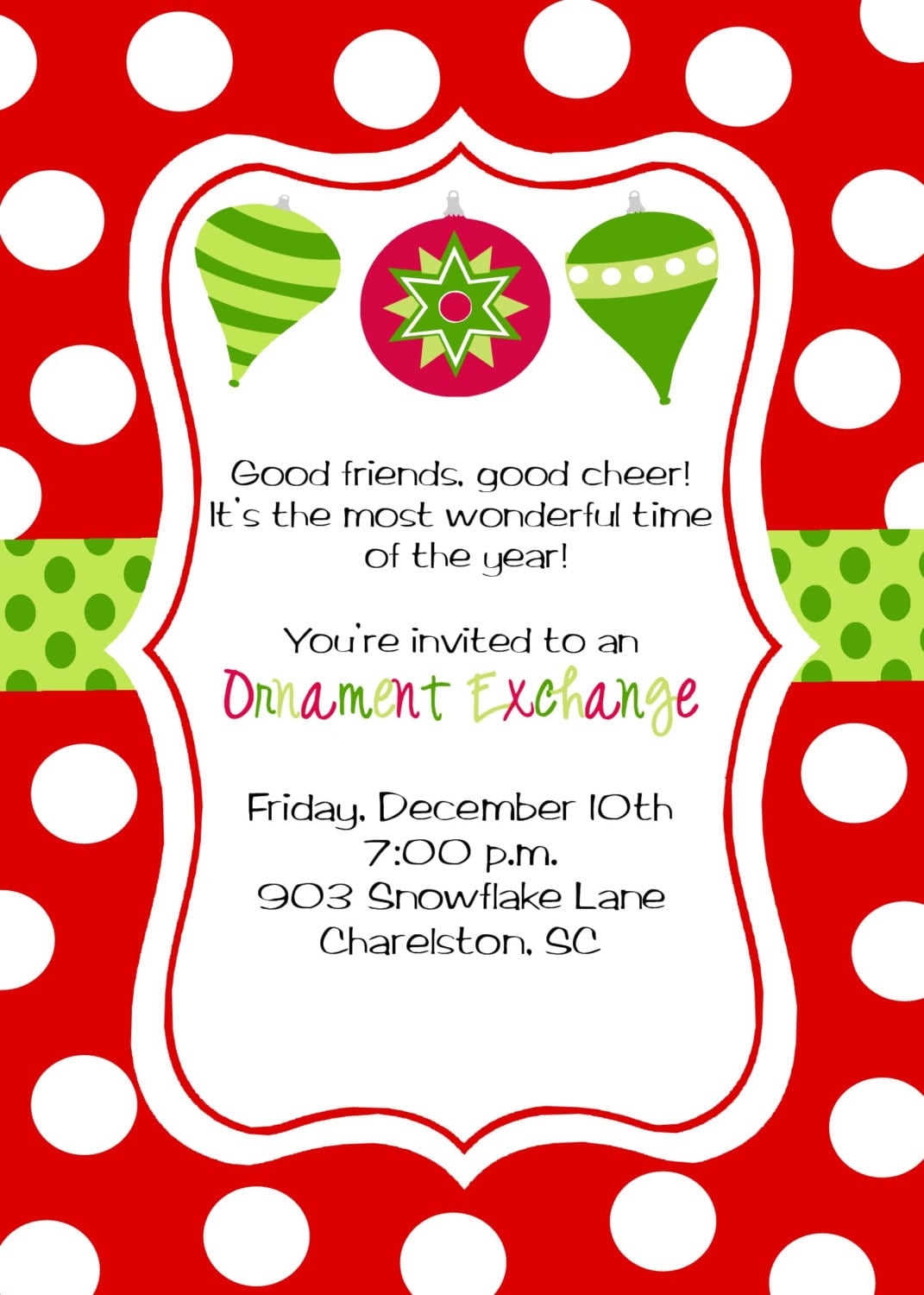 Invitation Christmas Party