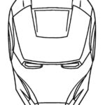 Iron Man Face Coloring Page Free Printable Coloring Pages For Kids