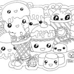 Kawaii Coloring Pages Printable Coloring Pages FREE
