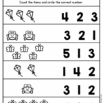 Kindergarten Counting Worksheets Counting Worksheets For Kindergarten