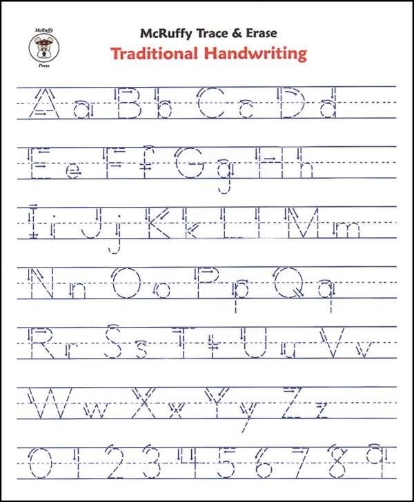 abc handwriting practice worksheets