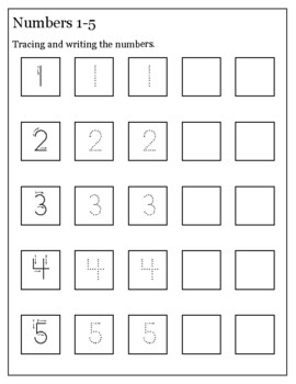Kindergarten Printable Worksheets Writing Numbers To 10 Worksheets 