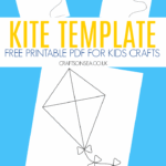 Kite Template FREE Printable PDF Crafts On Sea Kite Template