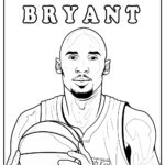 Kobe Bryant Coloring Pages Kobe Bryant Kobe Bryant
