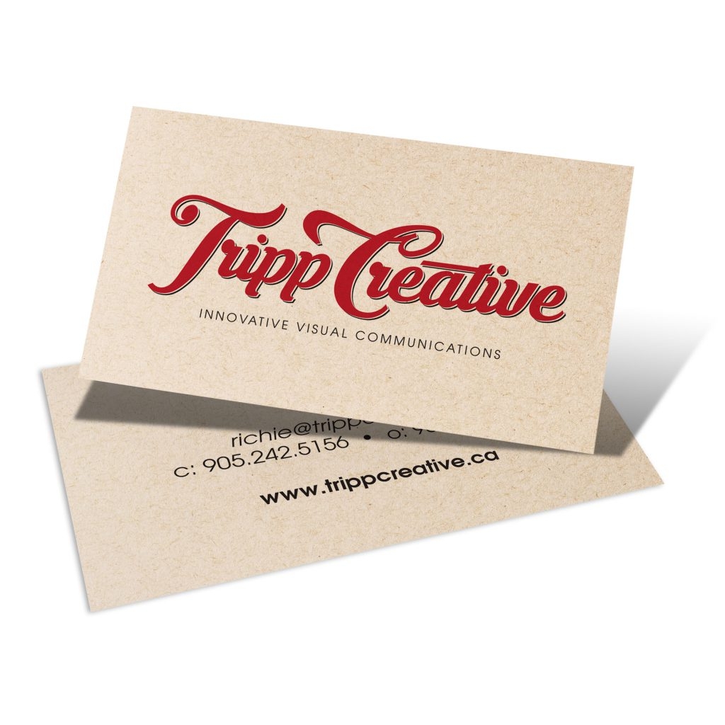 Kraft Paper Business Cards Hometown Printing
