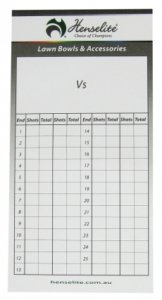 Lawn Bowls Score Cards Buy Online With Ozybowls