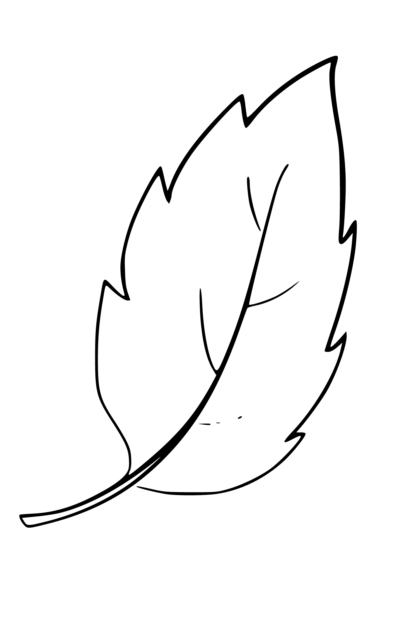 Leaf Coloring Pages 11 Printable Sheets Simple To Draw Easy For Kids 