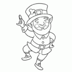 Leprechaun Color Pages Coloring Home