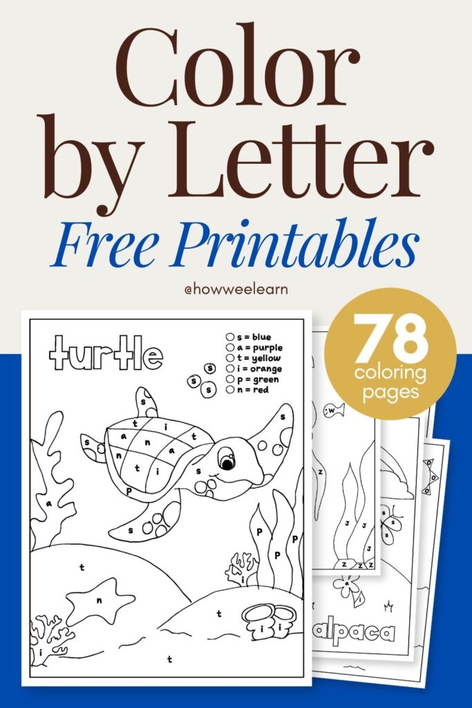 Letter Coloring Pages Kindergarten Infoupdate