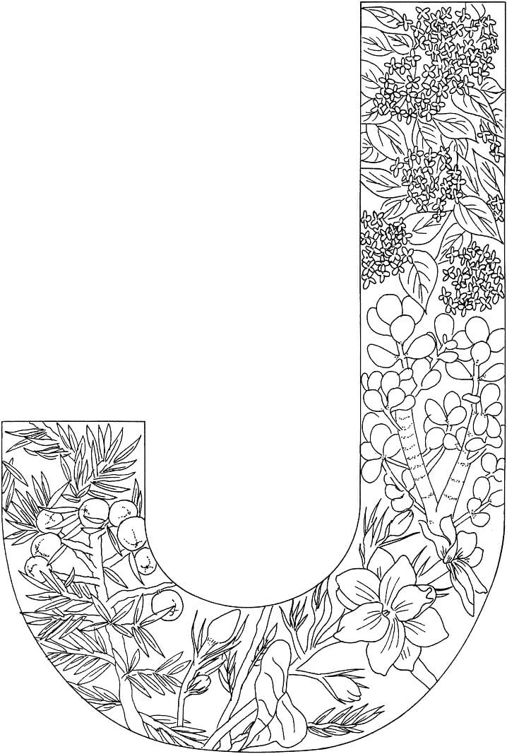 Letter J 4 Coloring Page Free Printable Coloring Pages For Kids