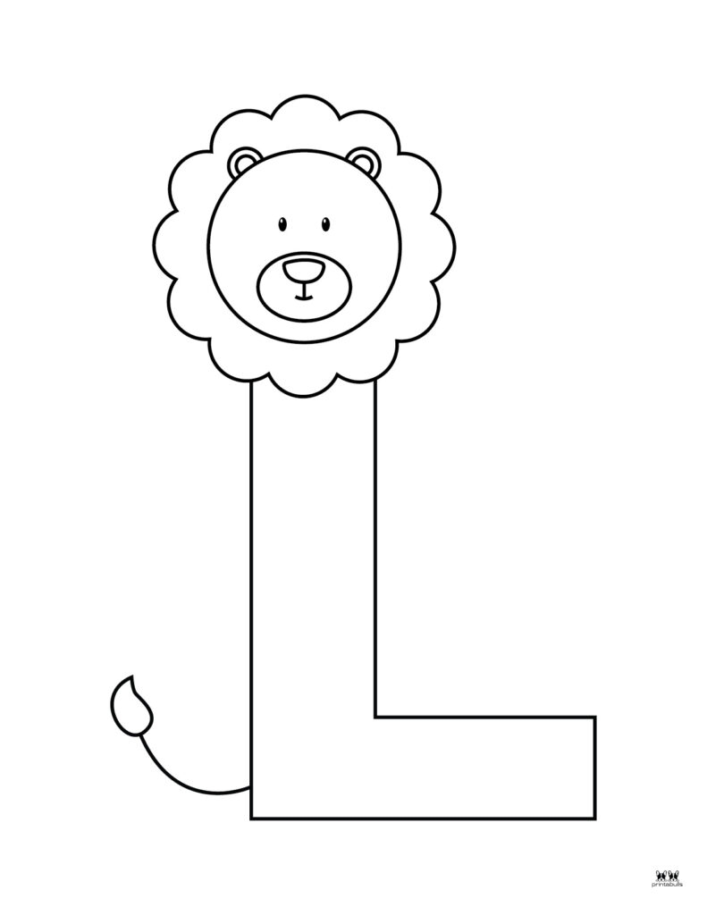 Letter L Coloring Pages 15 FREE Pages Printabulls