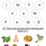 Letter N Recognition Worksheet PrimaryLearning Org Worksheets Library