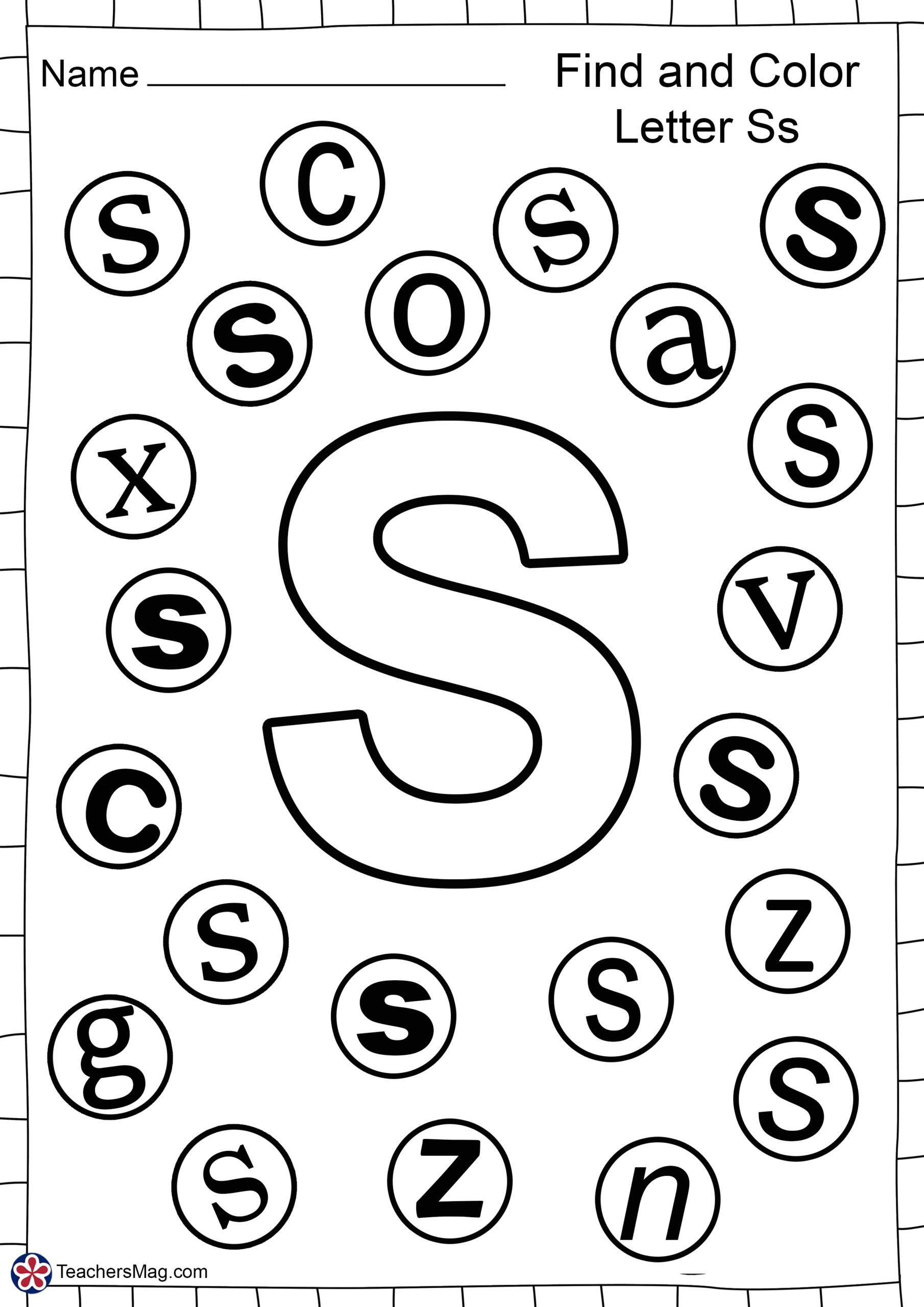 preschool worksheets letter l