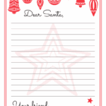 Letter To Santa Template Printable Sparklebox Infoupdate